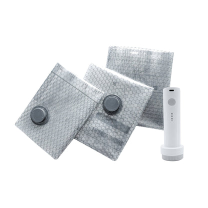 🔥 Cordless Travel Vacuum Bag Set