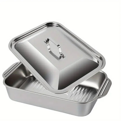 🍪✨ Stainless Steel Bakeware Sets 👩‍🍳