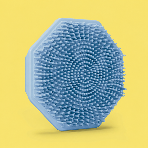 🛁 Antibacterial Silicone Body Brush for Sensitive & Acne-Prone Skin