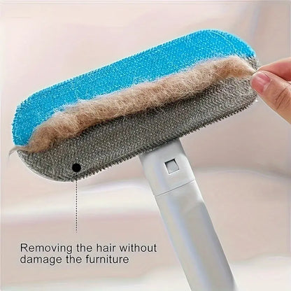 🐾 Say Goodbye to Pet Hair – The Reusable Brush That Cleans Fur from Every Surface 🧹✨