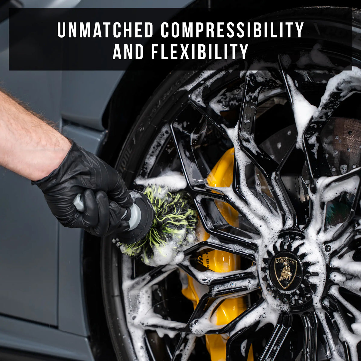 🧽🧽Deep-Clean Every Wheel – The Brush Built to Reach Where Others Can’t