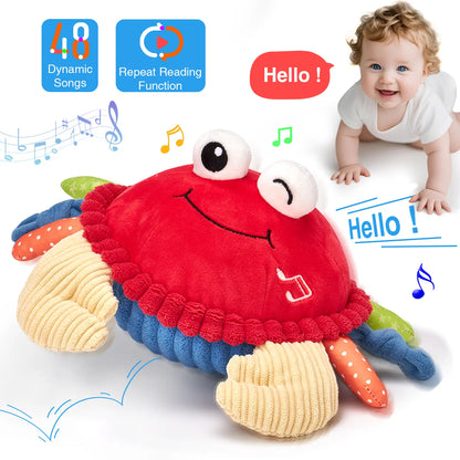 🦀🎶 Crawl, Dance & Play – The Interactive Musical Crab That Keeps Little Ones Smiling 👶💃✨