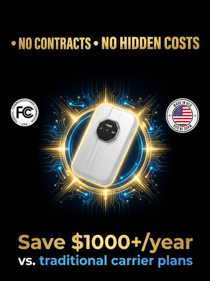 Global Coverage Boundless Portable WiFi