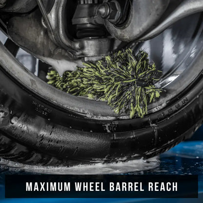 🛞🧽 Wheel Barrel Brush, Cleaning Brush for Wheels, 1 Pack ✨