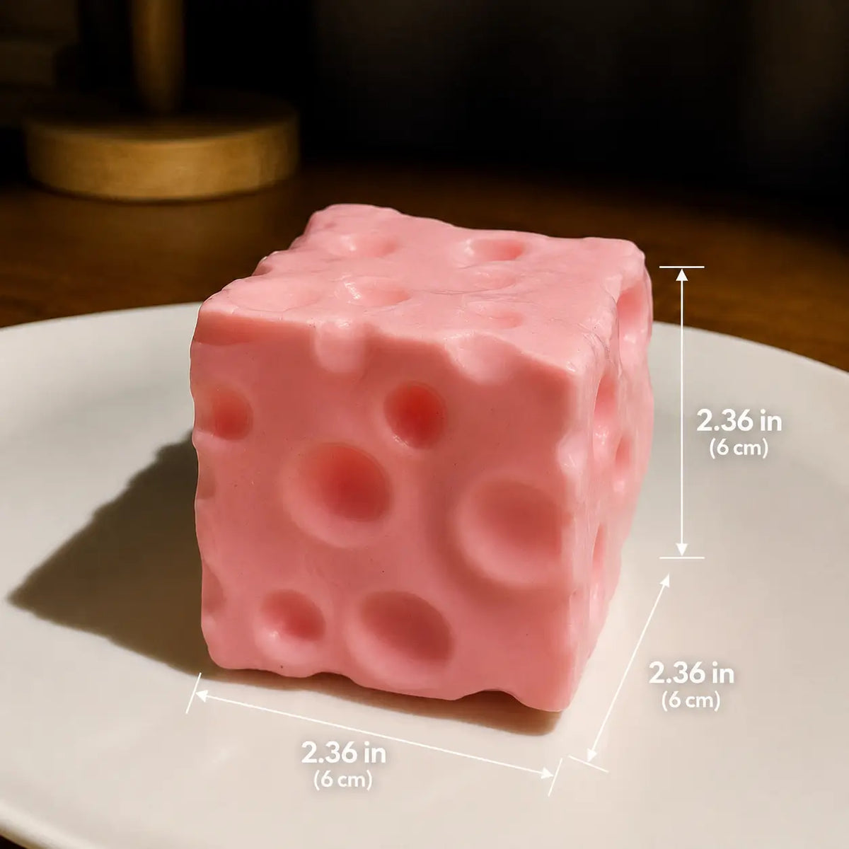 🧀🤏 Squeeze the Stress Away – The Adorably Squishy Cheese Cube Fidget Toy 😌✨