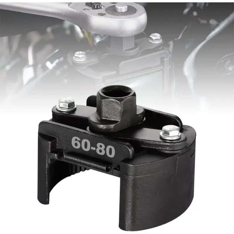 Adjustable Oil Filter Wrench | 60mm-105mm Universal Removal Tool