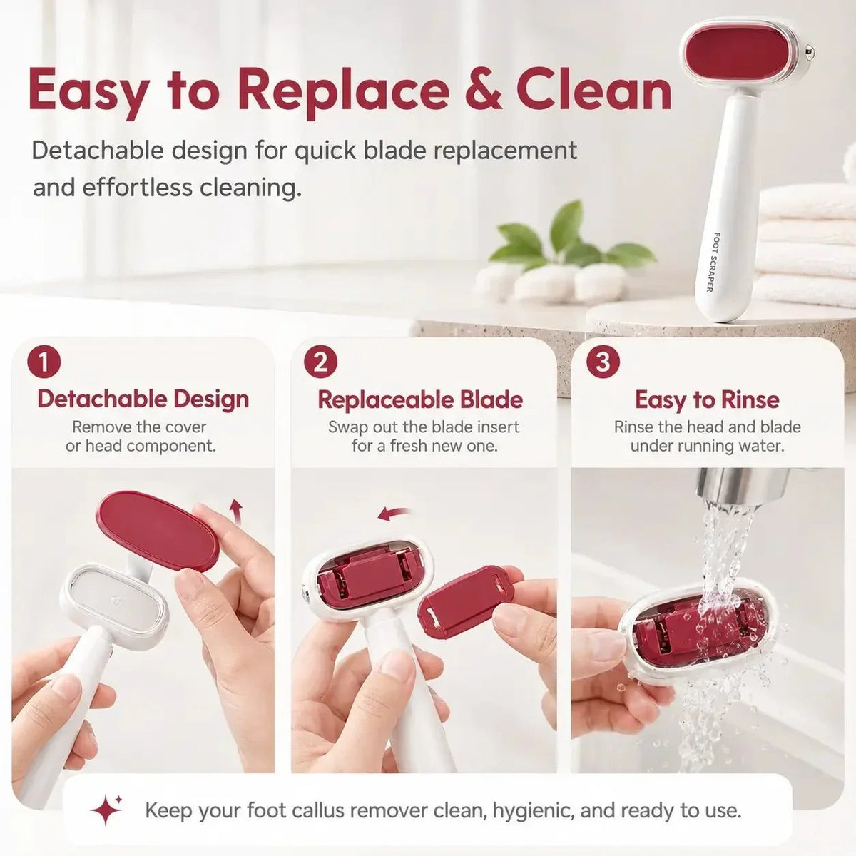 2PCS-Dual-Sided Foot Callus Remover – Smooth, Soft Feet Without the Fuss🦶🦶