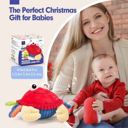 🦀🎶 Crawl, Dance & Play – The Interactive Musical Crab That Keeps Little Ones Smiling 👶💃✨