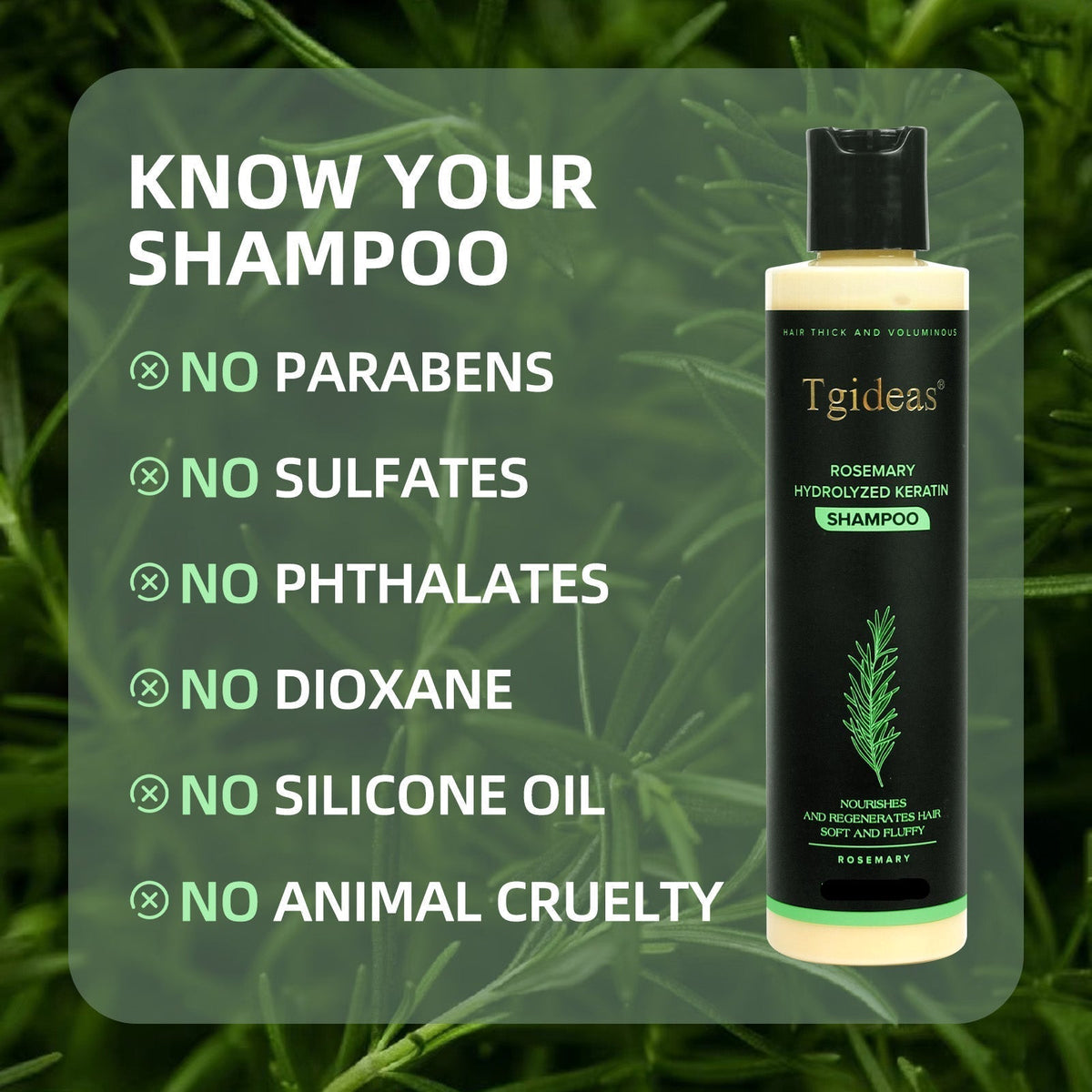 🌿🌿Rosemary Shampoo | Hair Growth & Anti-Dandruff Scalp Treatment