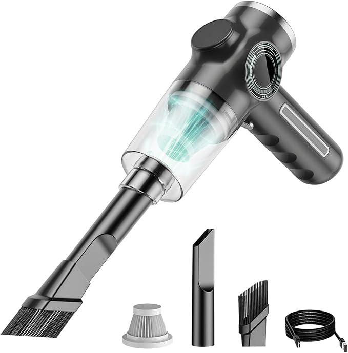 🔥Wireless  Handheld Car Vacuum Cleaner Portable Cordless , Vacuum Cleaner with Multi-Nozzles