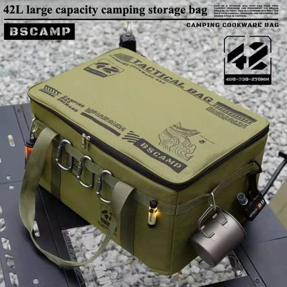 🔥Hot Sale 49% OFF🔥Large Capacity Outdoor Folding Storage Bag Waterproof Portable Camping & Picnic Organizer