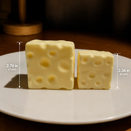 🧀🤏 Squeeze the Stress Away – The Adorably Squishy Cheese Cube Fidget Toy 😌✨