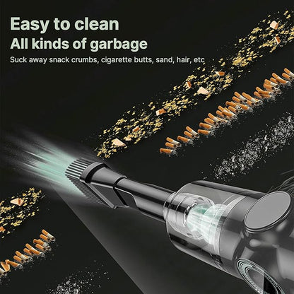 🔥Wireless  Handheld Car Vacuum Cleaner Portable Cordless , Vacuum Cleaner with Multi-Nozzles