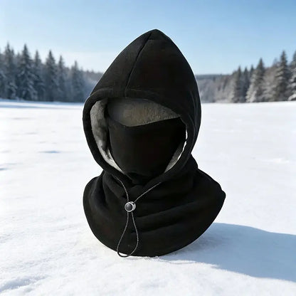 🥶🥶 Fleece Balaclava Hood – Full Face & Neck Winter Protection for Outdoor Adventures