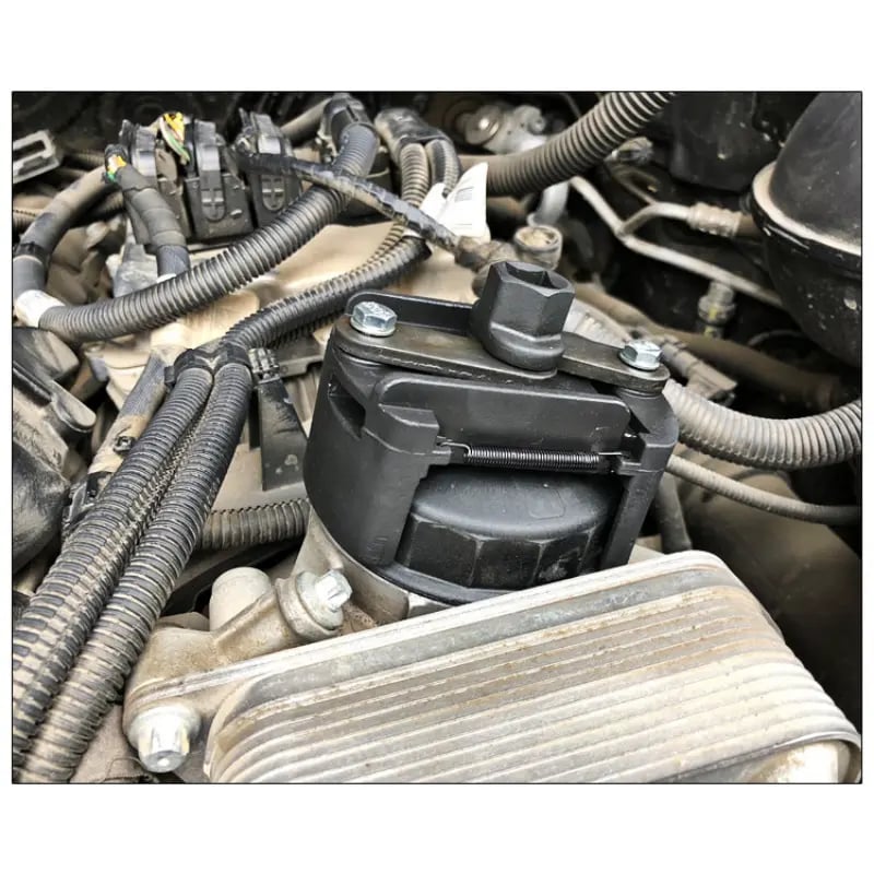 🔧 Adjustable Oil Filter Wrench | 60mm-105mm Universal Removal Tool