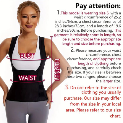 ✨ Women's Zip-Up Compression Shapewear Vest 👗💖