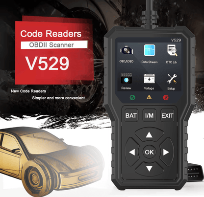 🚗 OBD2 Advanced Diagnostic Tool – Professional Engine Code Reader 🔧