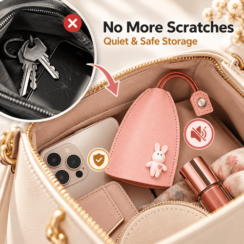Buy 1 Get 1 Free-2Pcs🔥Cute Cartoon Pull-Out Key Case🔥
