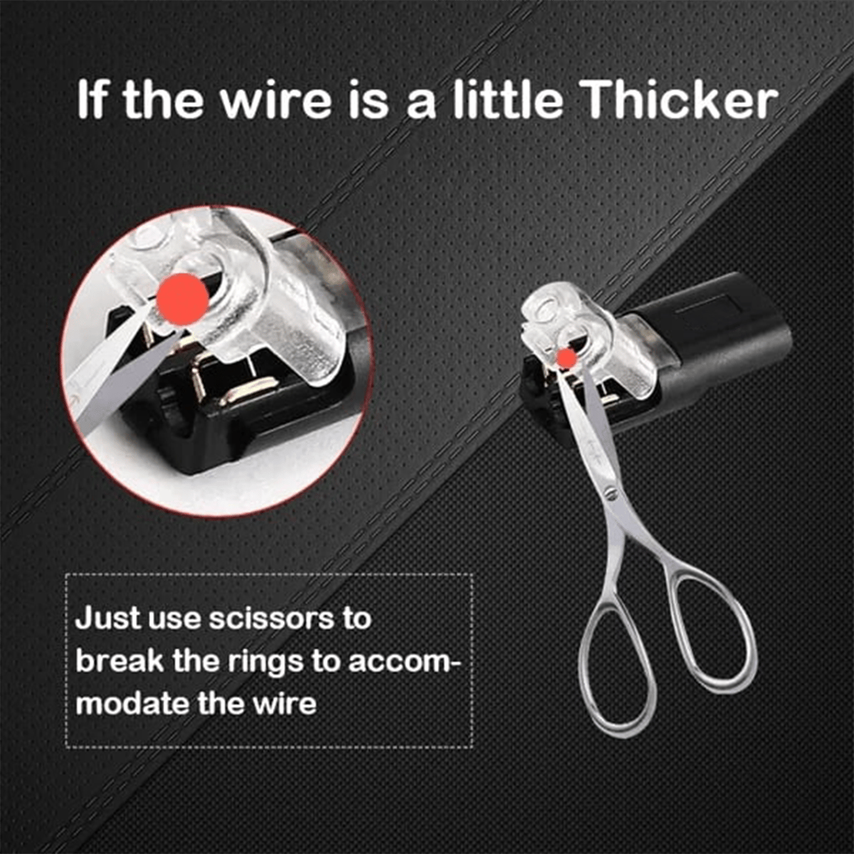 🔥🔥Double - Wire Plug-in Connector With Locking Buckle