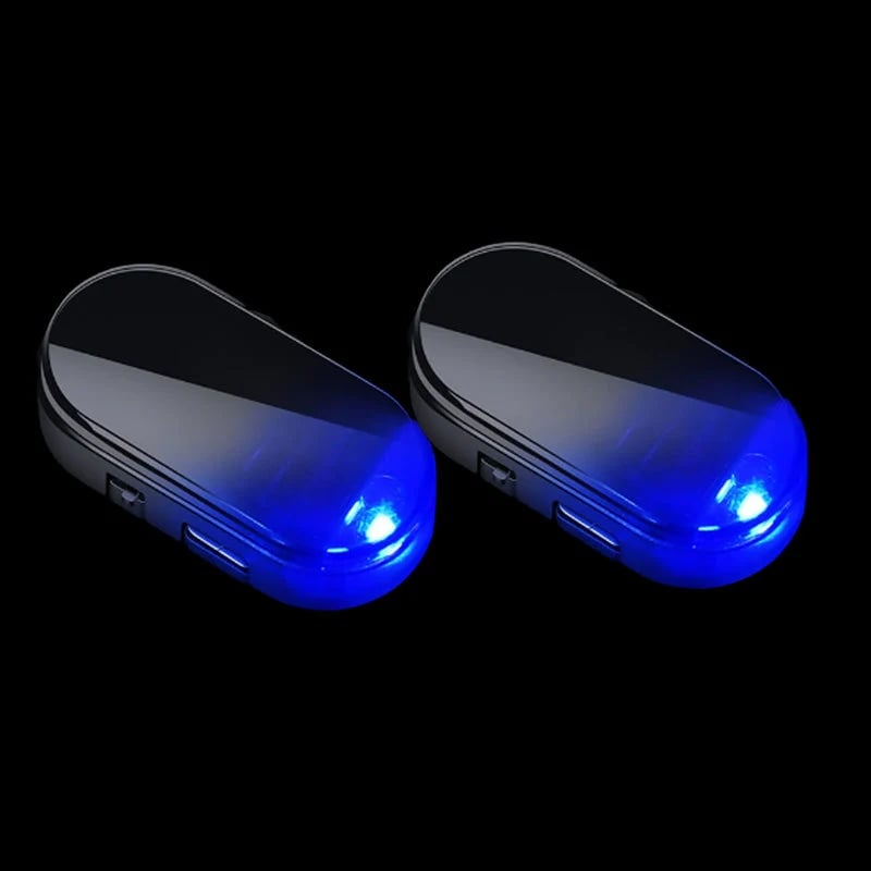 Solar Powered Car Anti-Theft Warning Light