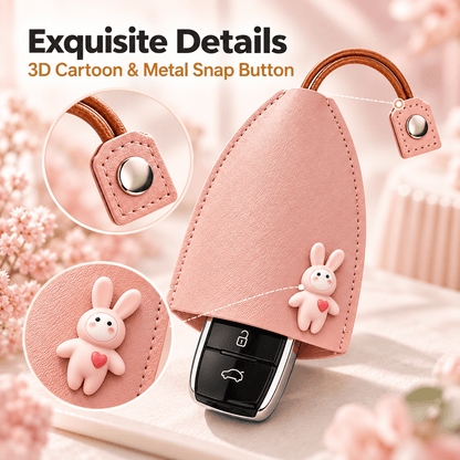 Buy 1 Get 1 Free-2Pcs🔥Cute Cartoon Pull-Out Key Case🔥