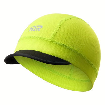 💯Quick-Dry Breathable Helmet Liner Sun Visor Skull Cycling Cap