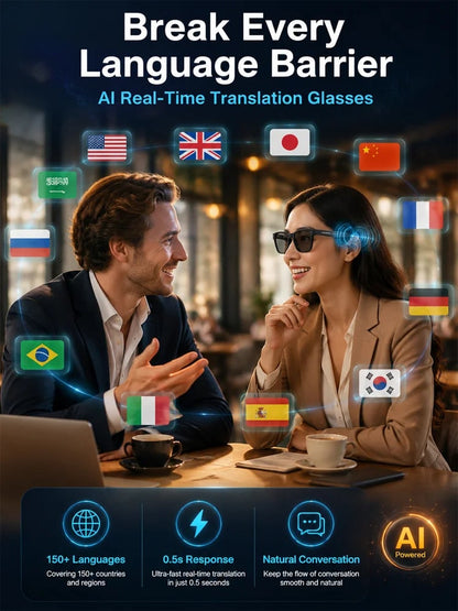 👓 AI Smart Bluetooth Glasses 🤖✨