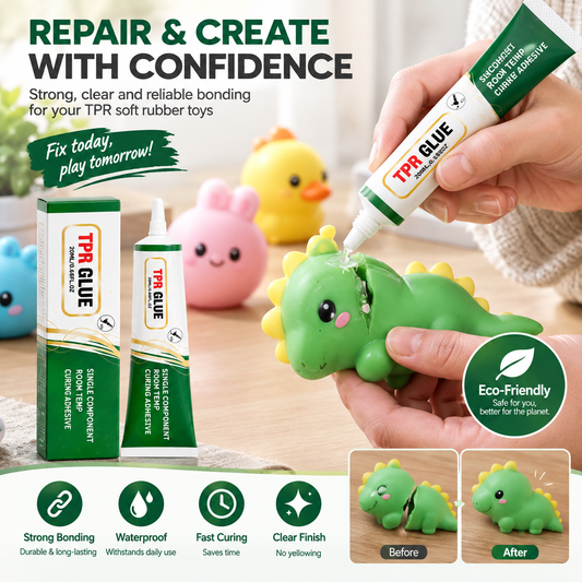 💧✨ 20ML Transparent TPR Soft Gel Adhesive – Fast-Drying, Water-Resistant Flexible Seal 🛠️