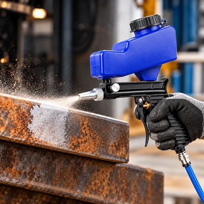 🔫⚙️ Handheld Pneumatic Sandblasting Gun ✨