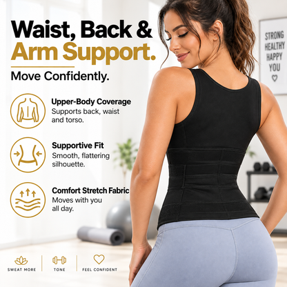 ✨ Women's Zip-Up Compression Shapewear Vest 👗💖