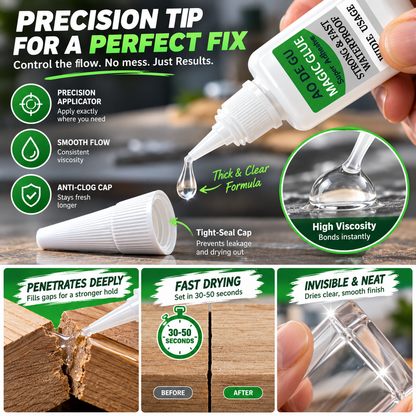 ⚡🔧 5PCS Fast-Setting Super Glue 💪✨