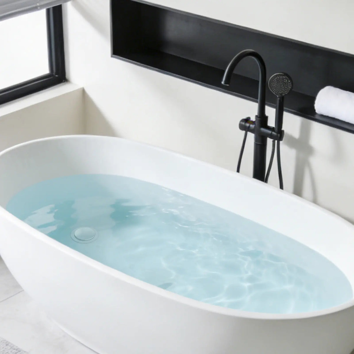 🛁✨ Hibbent Anti-Clog Bathtub Drain Stopper with Hair Catcher – Universal Bathroom Strainer Plug 🚿