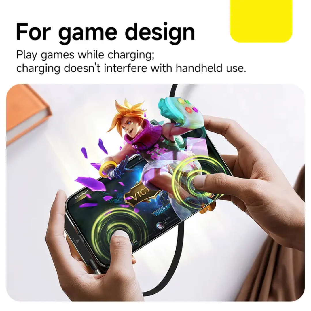 ⚡🔌 Type-C Fast Charging Cable with Detachable Stand 📱✨