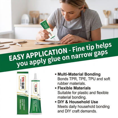 💧✨ 20ML Transparent TPR Soft Gel Adhesive – Fast-Drying, Water-Resistant Flexible Seal 🛠️