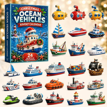 ⏰Christmas Early Bird 50% OFF-🎄🚂Trains & Rail Vehicles Advent Calendar 2026 – 24 Railway Surprises