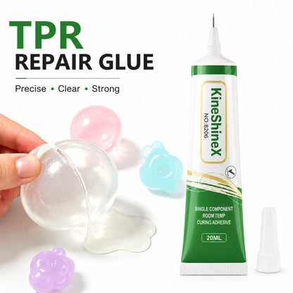 💧✨ 20ML Transparent TPR Soft Gel Adhesive – Fast-Drying, Water-Resistant Flexible Seal 🛠️