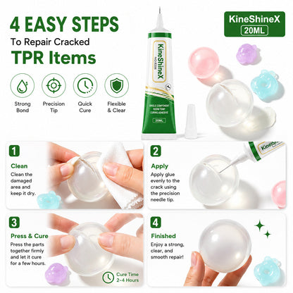 💧✨ 20ML Transparent TPR Soft Gel Adhesive – Fast-Drying, Water-Resistant Flexible Seal 🛠️