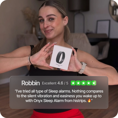 ⏰🤫 Silent Vibration Alarm Clock – Wrist-Worn Wake-Up Device for Heavy Sleepers 🔋