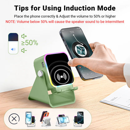 🔥🔥Wireless Induction Audio Speaker Stand🎁🎁
