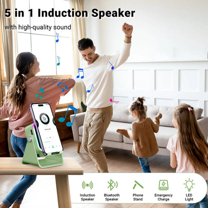 🔥🔥Wireless Induction Audio Speaker Stand🎁🎁