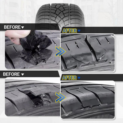 60ml Weather-Resistant, Waterproof, Flexible Tire Repair Adhesive – Includes Free Repair Tool