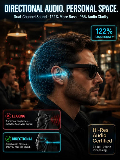 👓 AI Smart Bluetooth Glasses 🤖✨