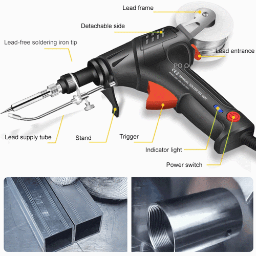 German-Precision Internally heated industrial laser welding tools