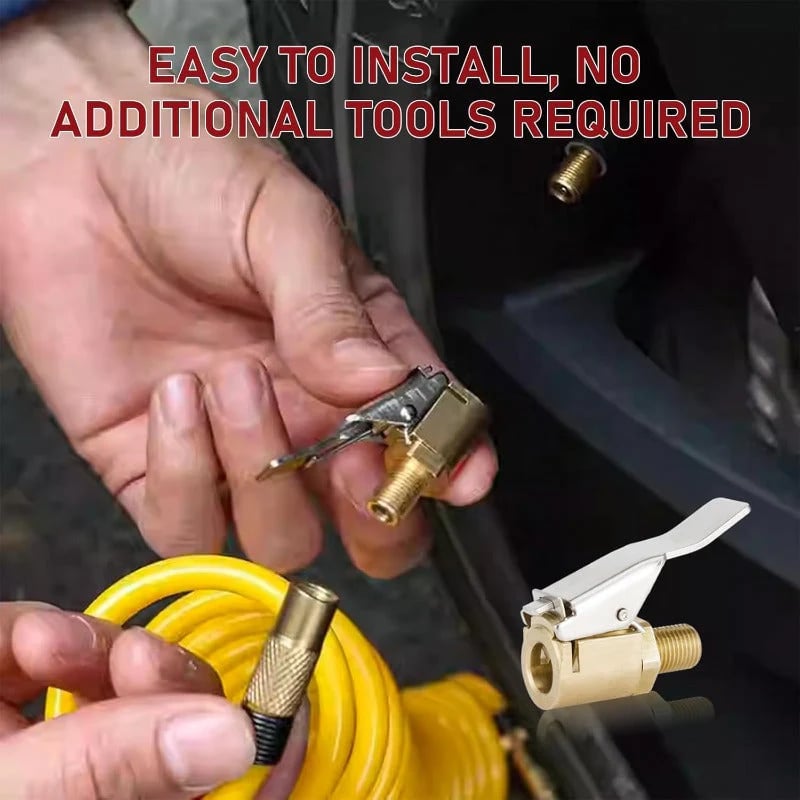 🔧Brass Tire Air Chuck
