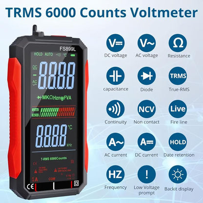 Fully Automatic - 6000 Count Digital Voltmeter