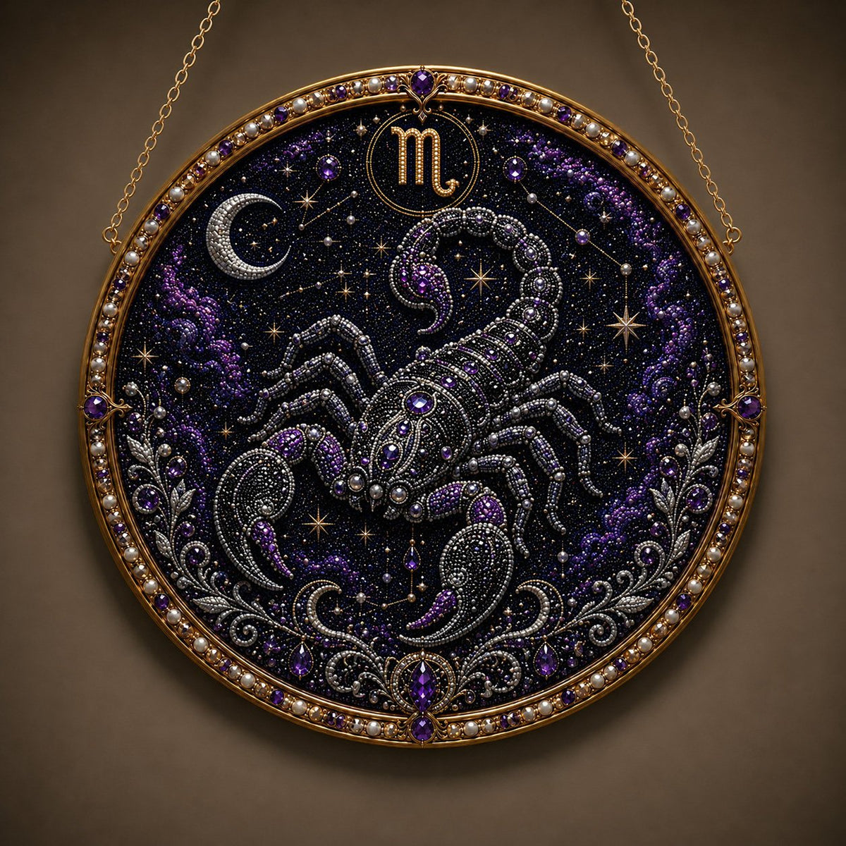🔥Last Day 49% OFF - 12 Zodiac Signs Pearl Art Kit ♈🌙