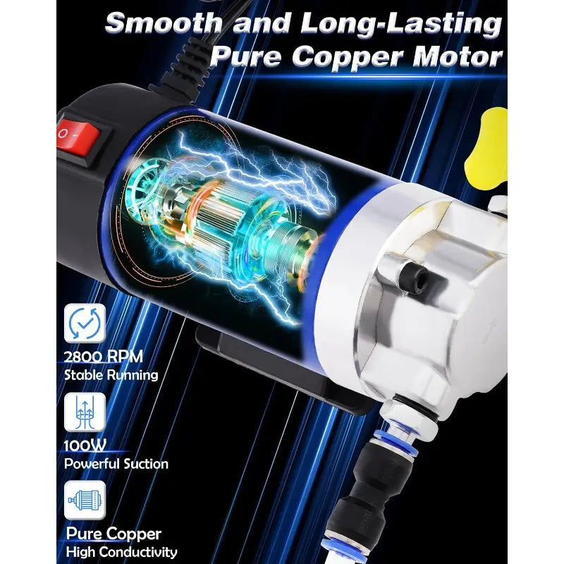 Hot Sale!🔥12V 100W Efficient Self-Priming Oil Pump, Powerful Electric Fuel Transfer Pump