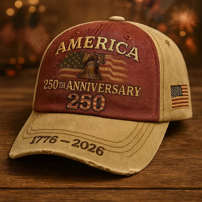 🔥United States 250th Anniversary Red Cap