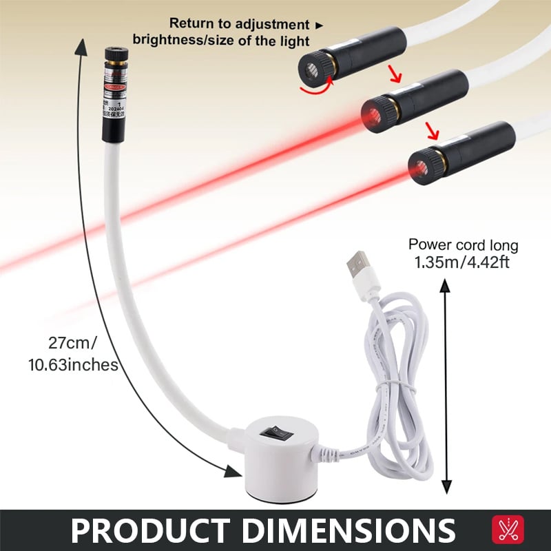 🔥NEW YEAR SALE - Magnetic Positioning Quilting Light for Sewing Machine