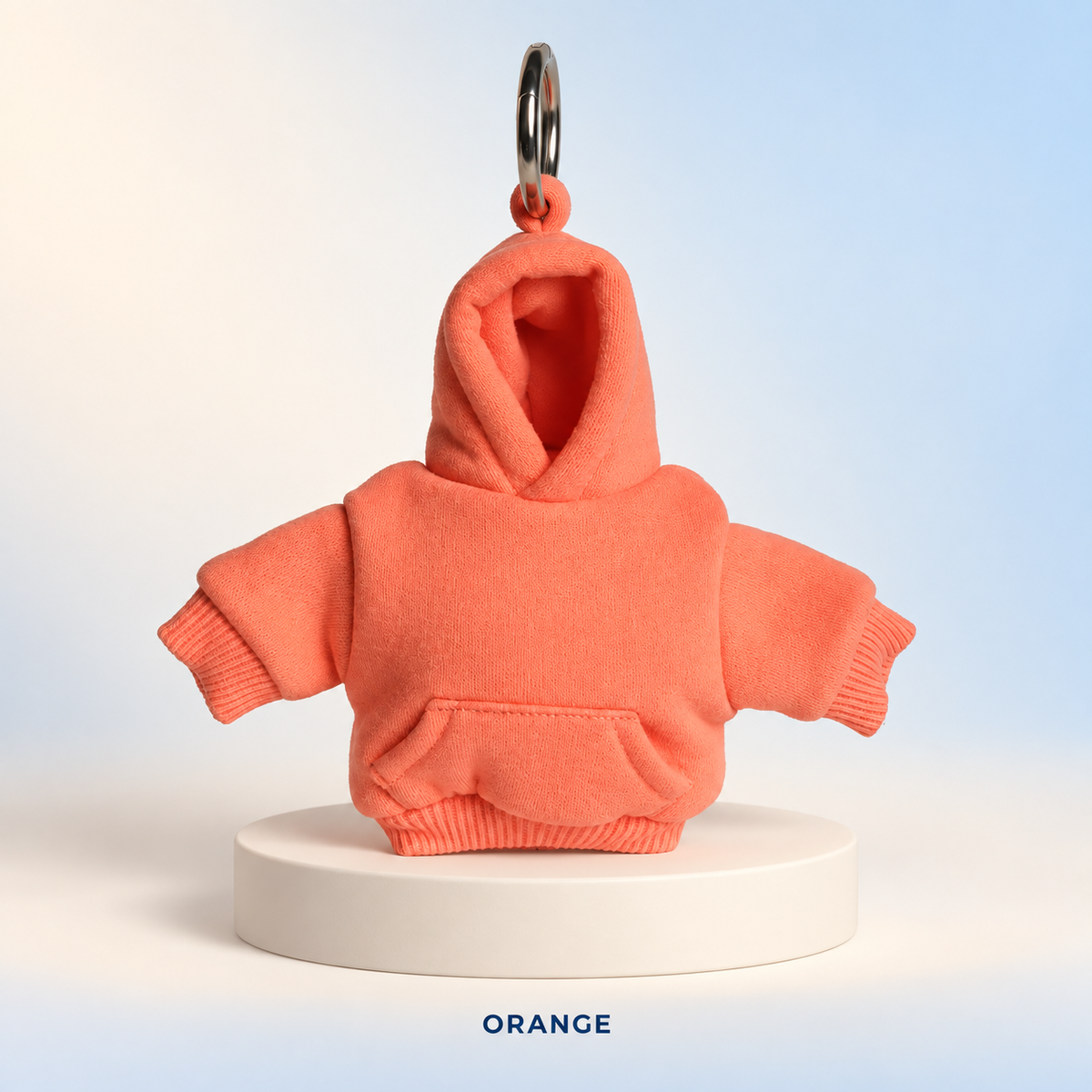 🧥🔑 Hoodie Keychain | Miniature Stress Ball Hoodie Clip-On Keychain Charm 😌✨